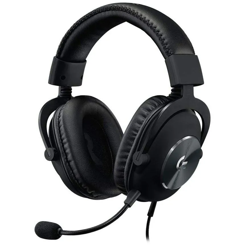 Căști gaming Logitech G Pro X, Cu fir, Negru