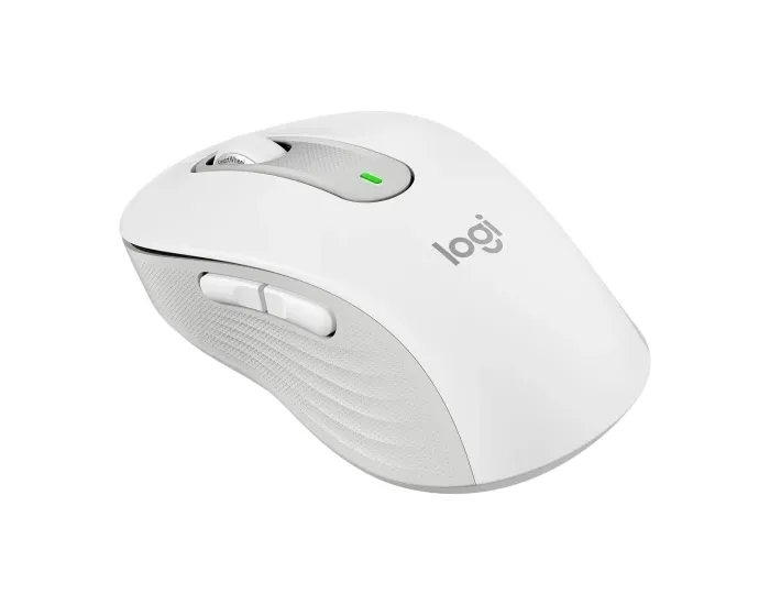 Wireless Mouse Logitech M650 (B2B), Optical, 400-4000 dpi, 5 buttons, 1xAA, 2.4GHz/BT, White