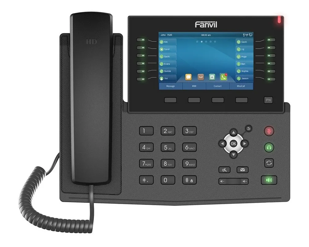 Telefon IP Fanvil X7C, Negru