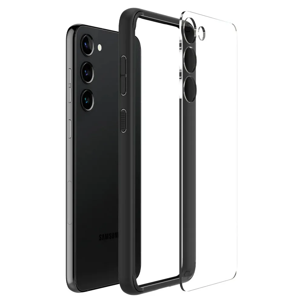 Husă Spigen Samsung S23+, Ultra Hybrid, Negru Mat