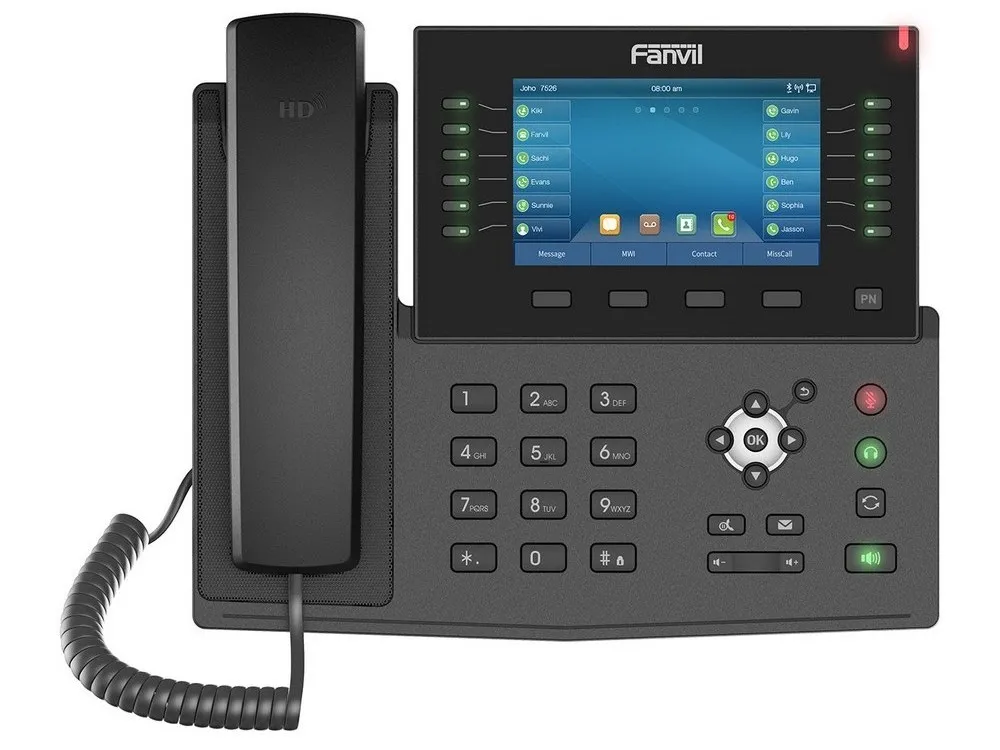 Telefon IP Fanvil X7C, Negru