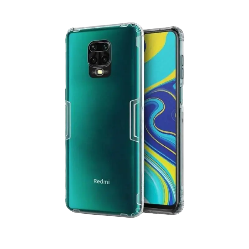 Husă Xcover Redmi Note 9 - Liquid Crystal, Transparent