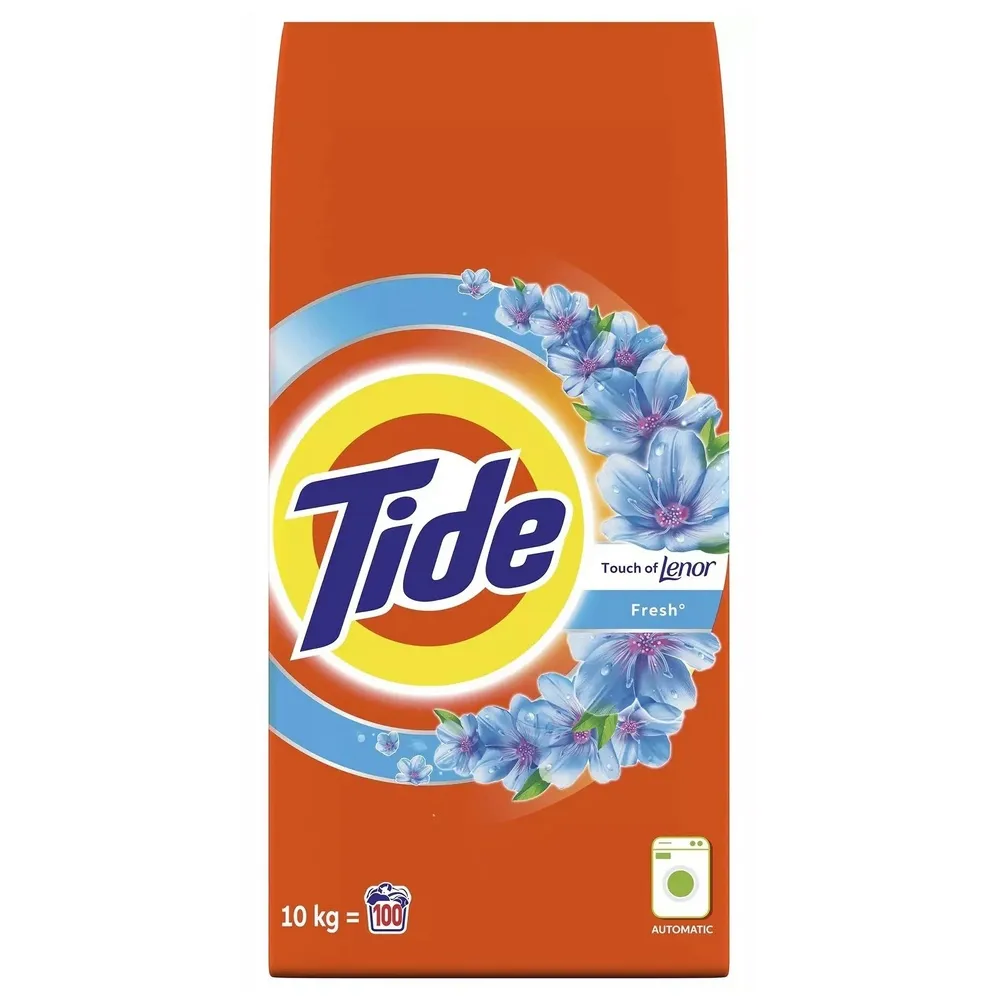Detergent de rufe Tide 2in1 Touch of Lenor, 10 kg