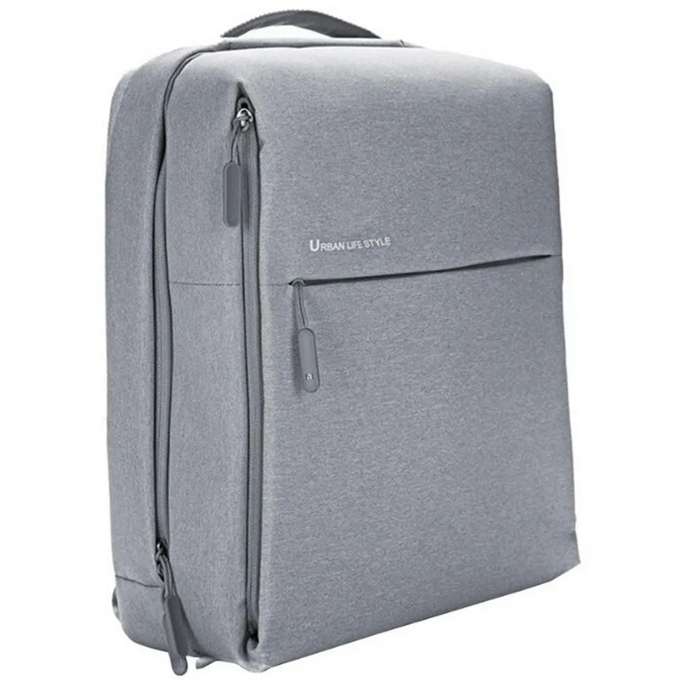 Rucsac pentru Laptop Xiaomi Mi City 2, 15.6", Poliester, Gri deschis