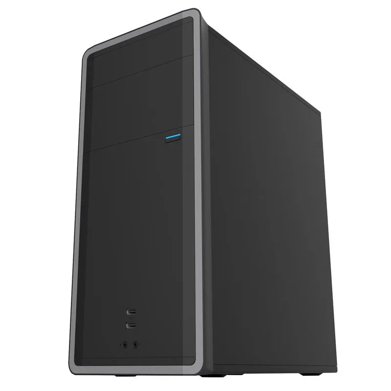 Carcasă PC Sohoo 2809BG, Midi-Tower, ATX, Negru