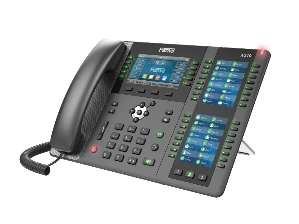 Telefon IP Fanvil X210, Gri Închis
