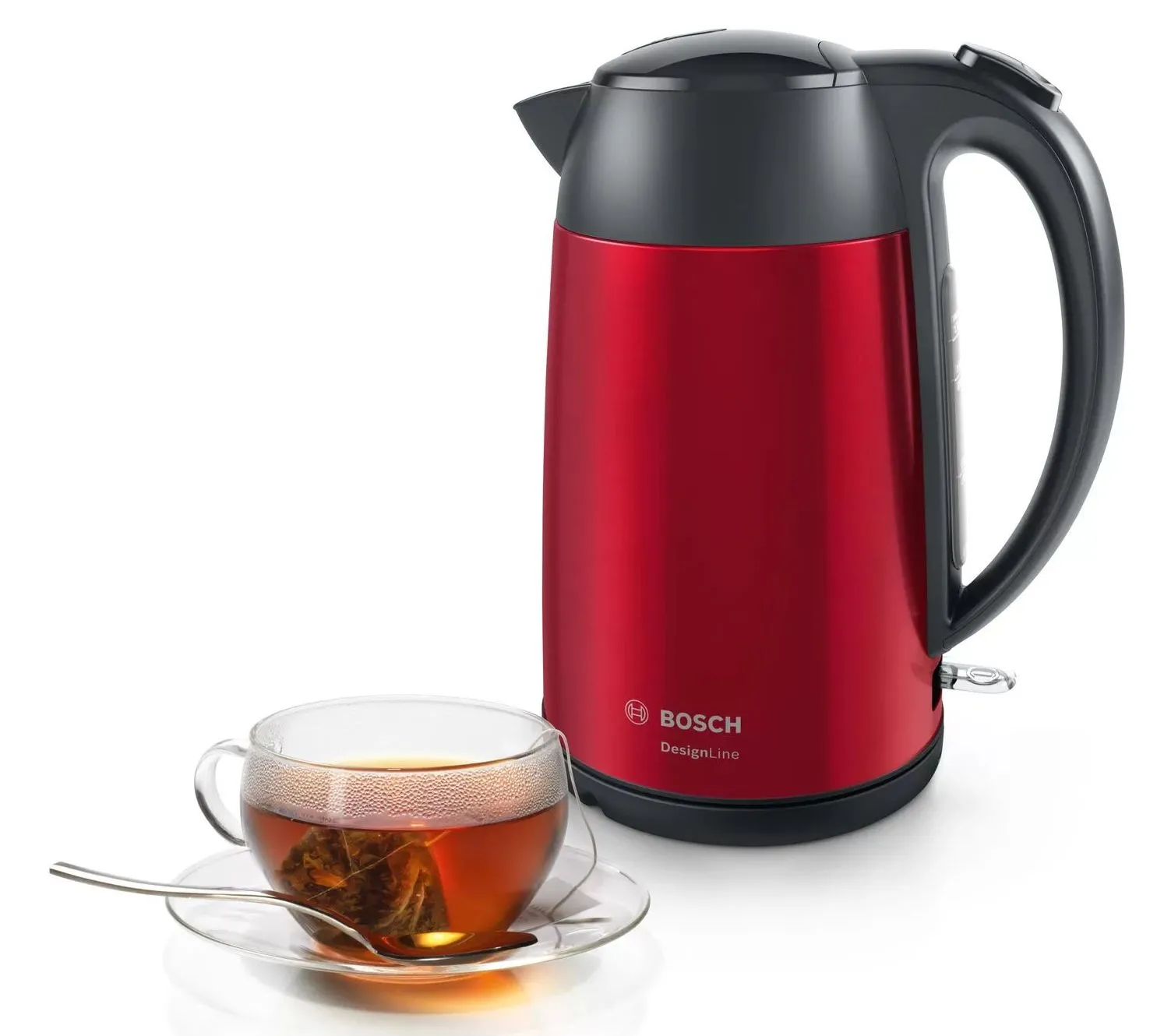 Fierbător electric Bosch TWK3P424, Roșu