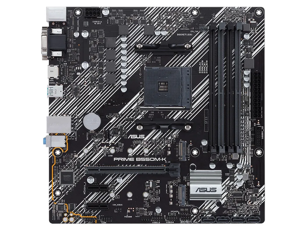 Placă de bază ASUS PRIME B550M-K, AM4, AMD B550, Micro-ATX