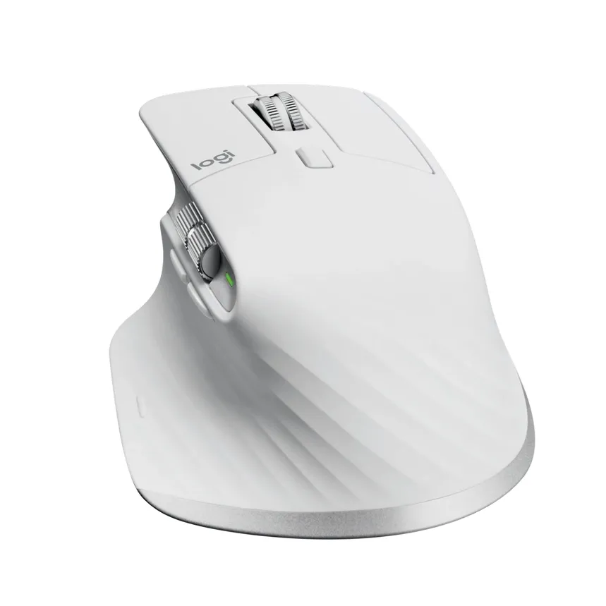 Mouse Wireless Logitech MX Master 3S, Gri deschis