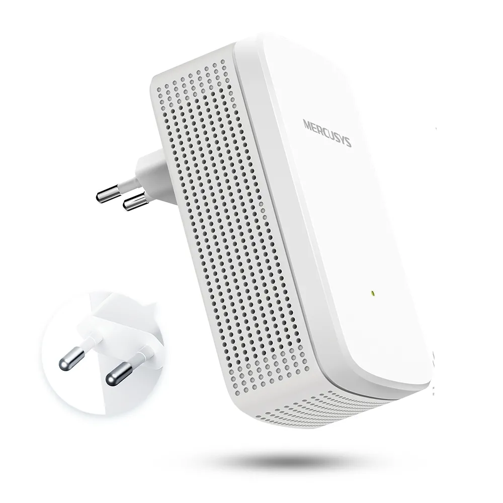 Amplificator de semnal Wi‑Fi MERCUSYS ME20, 300 Mbps, 433 Mbps, Alb