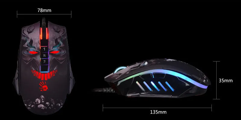 Gaming Mouse Bloody P85s, Negru