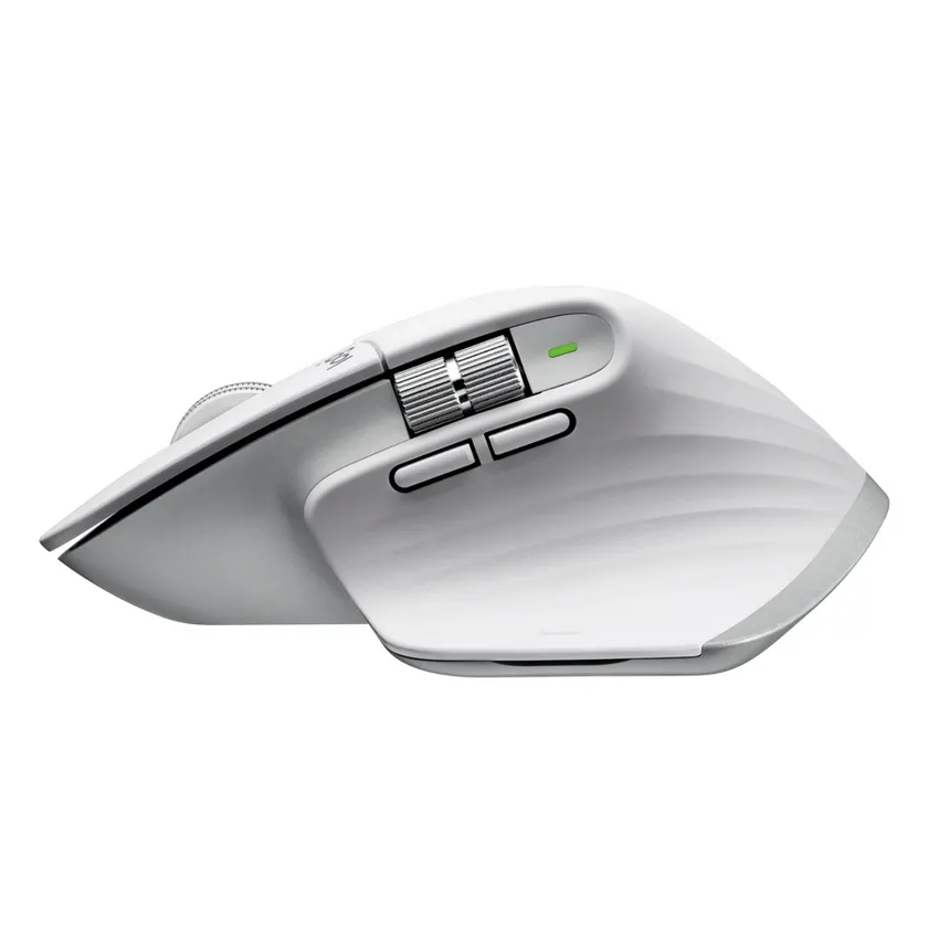 Mouse Wireless Logitech MX Master 3S, Gri deschis