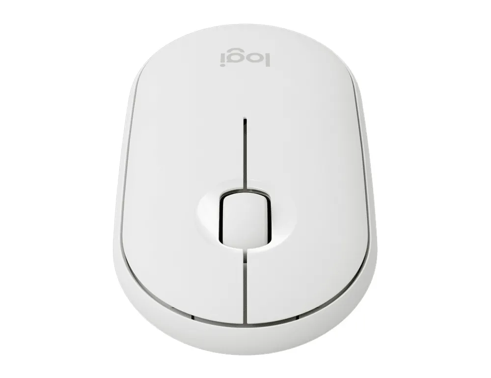 Mouse Wireless Logitech M350, Alb
