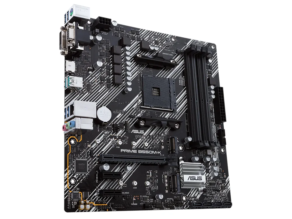Placă de bază ASUS PRIME B550M-K, AM4, AMD B550, Micro-ATX
