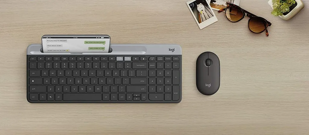 Tastatură Logitech K580, Fără fir, Negru