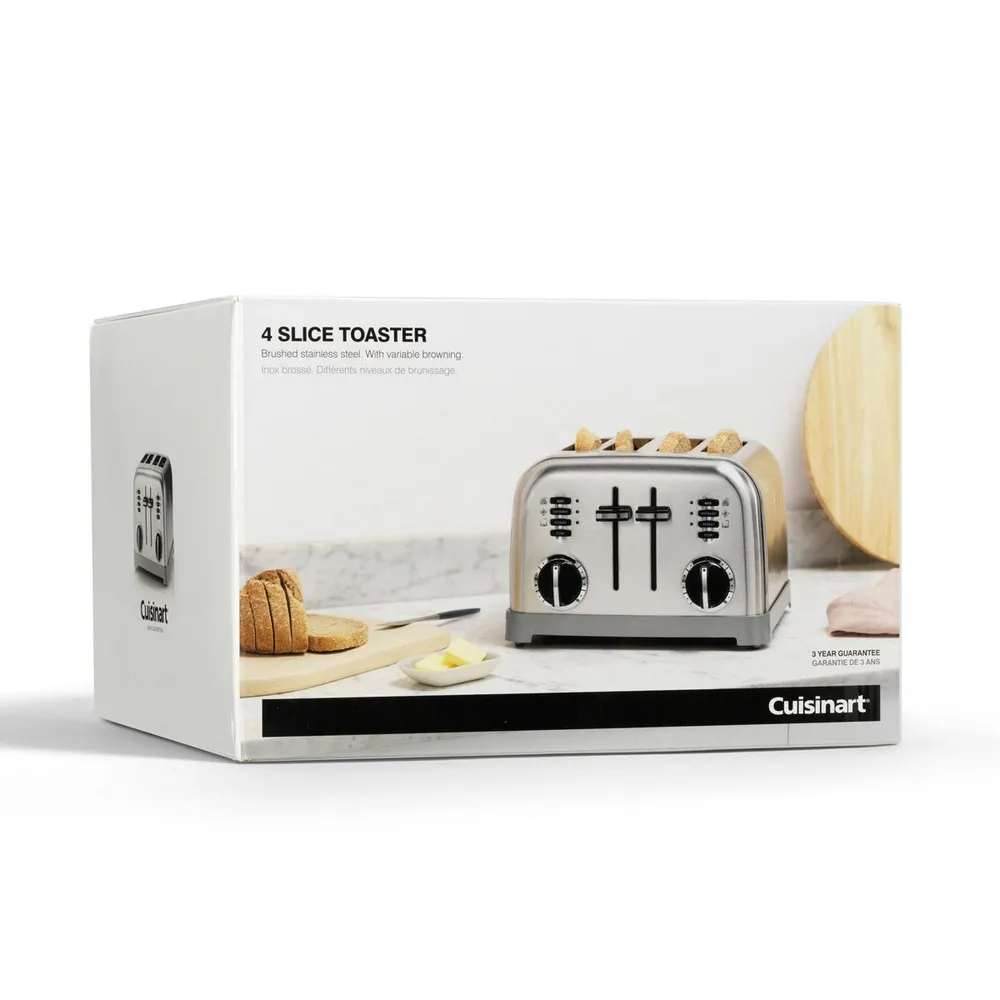 Toaster Cuisinart СPT180E, Argintiu