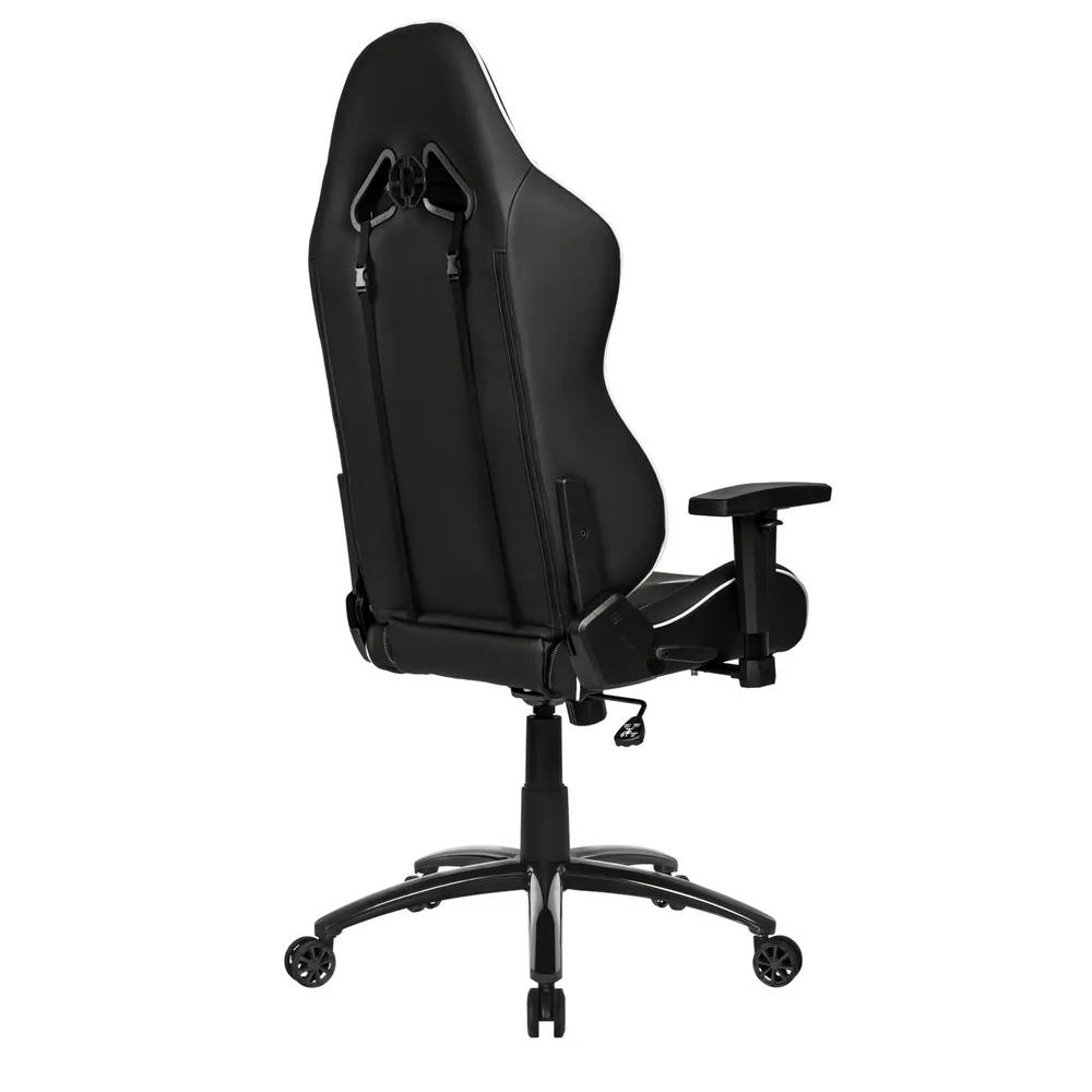 Scaun Gaming AKRacing CORE SX, PU piele, Alb