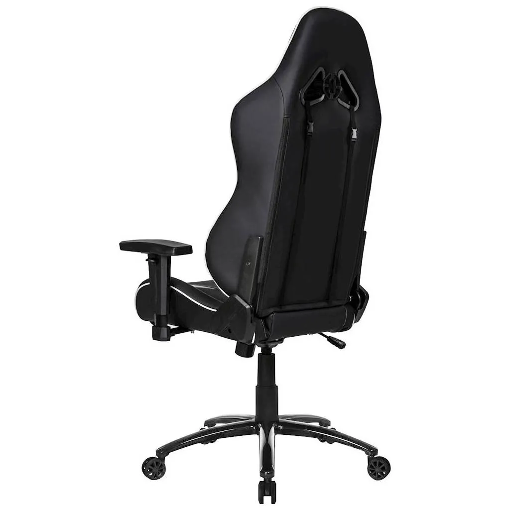 Scaun Gaming AKRacing CORE SX, PU piele, Alb
