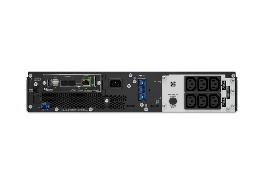 Sursă de alimentare neîntreruptibilă APC SRT1500RMXLI, Online, 1500VA, Montare pe rafturi