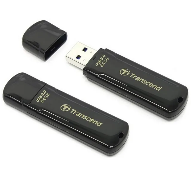 Memorie USB Transcend JetFlash 700, 64GB, Negru