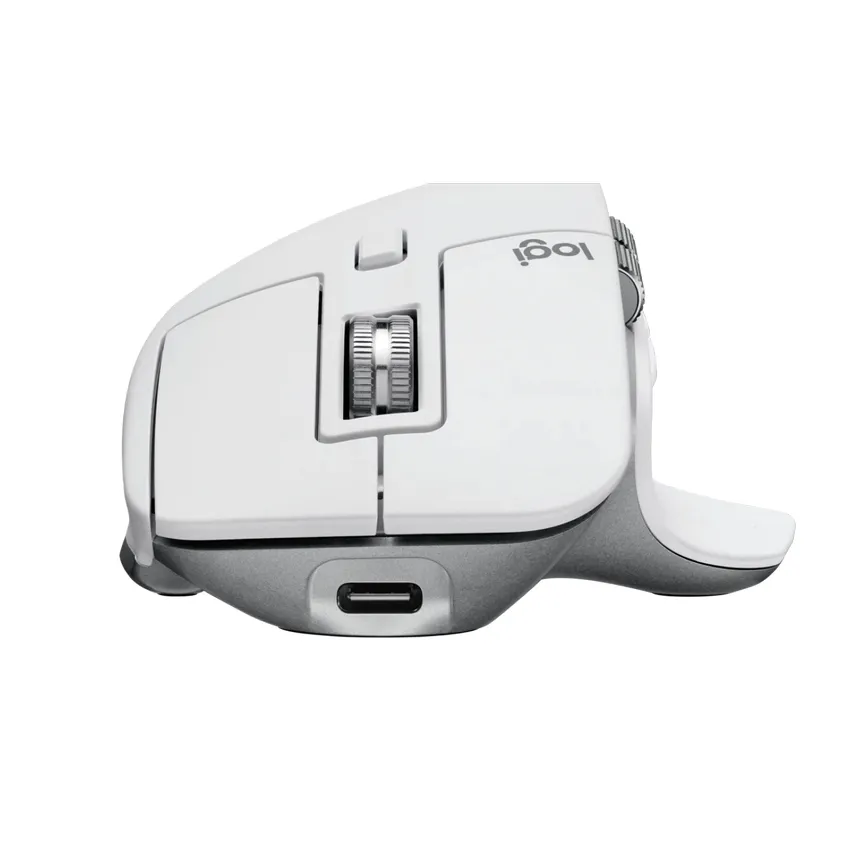 Mouse Wireless Logitech MX Master 3S, Gri deschis