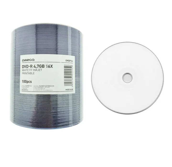 DVD Omega 44245, 100buc, Spindle