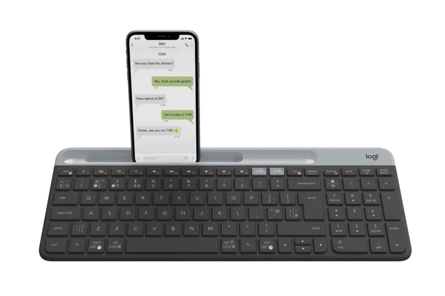 Tastatură Logitech K580, Fără fir, Negru