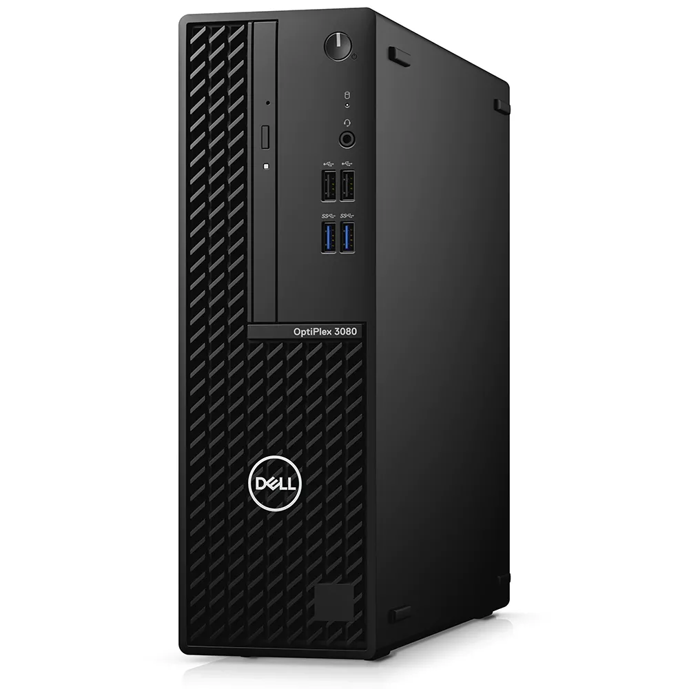 Desktop PC DELL OptiPlex 3080, SFF, Intel Core i3-10105, 8GB/256GB, Intel UHD Graphics 630, Linux Ubuntu