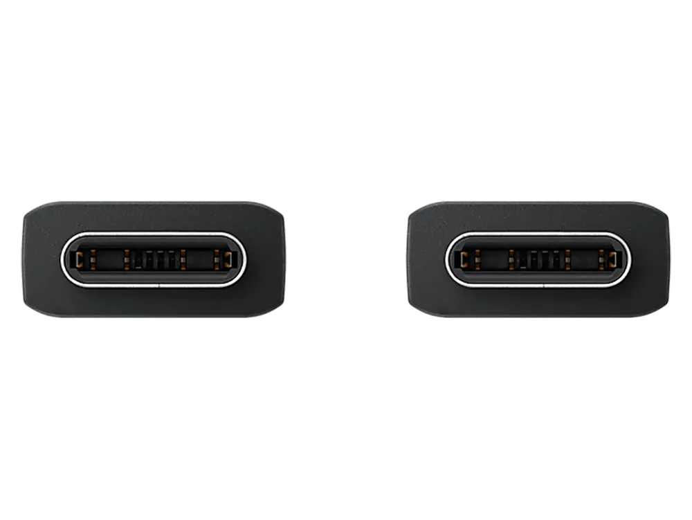 Cablu încărcare și sincronizare Samsung USB-C to USB-C Cable 3A, USB Type-C/USB Type-C, 1,8m, Negru