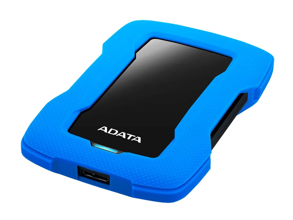 HDD portabil extern ADATA HD330, 2 TB, Albastru (AHD330-2TU31-CBL)
