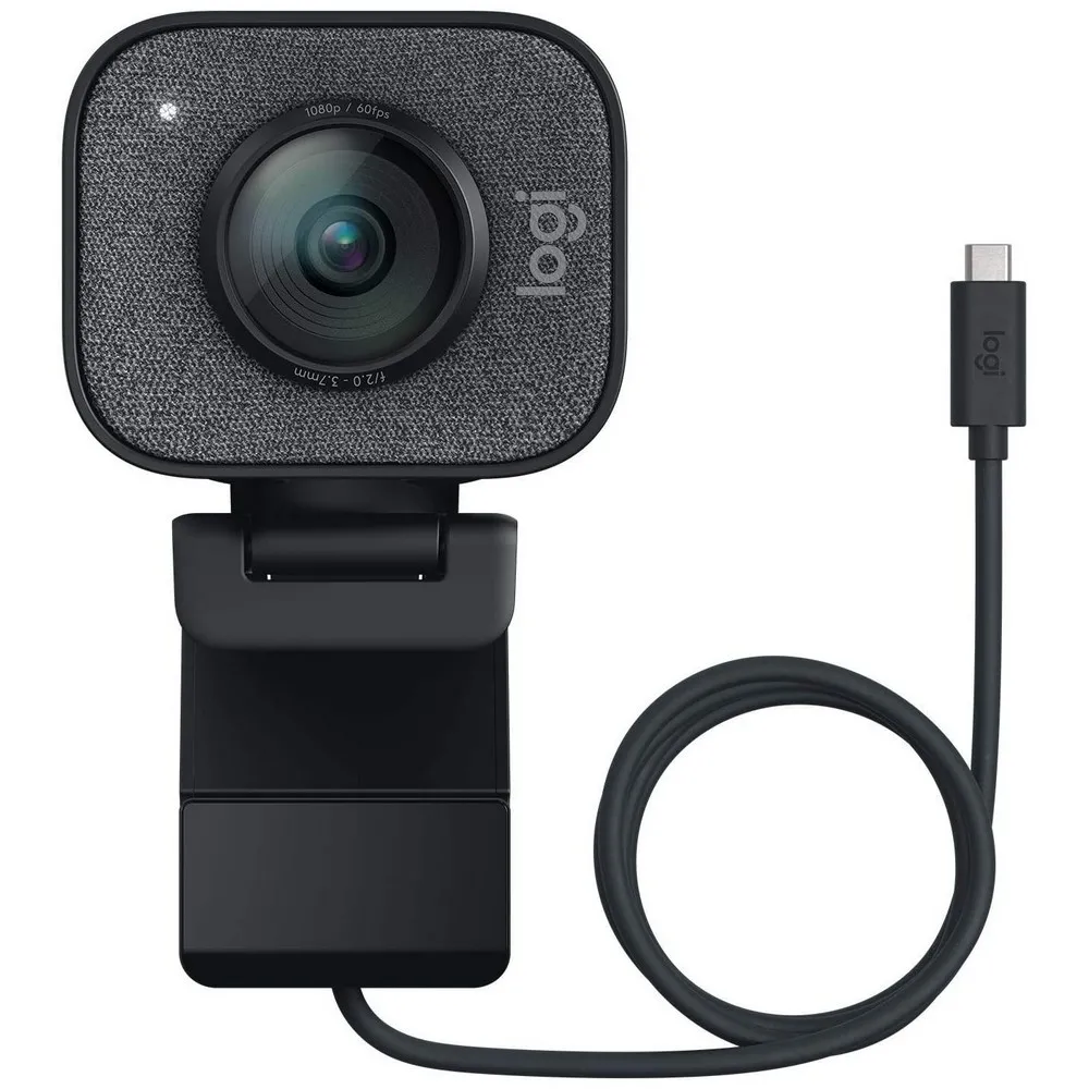 Cameră Web Logitech StreamCam, Full-HD 1080P, Negru