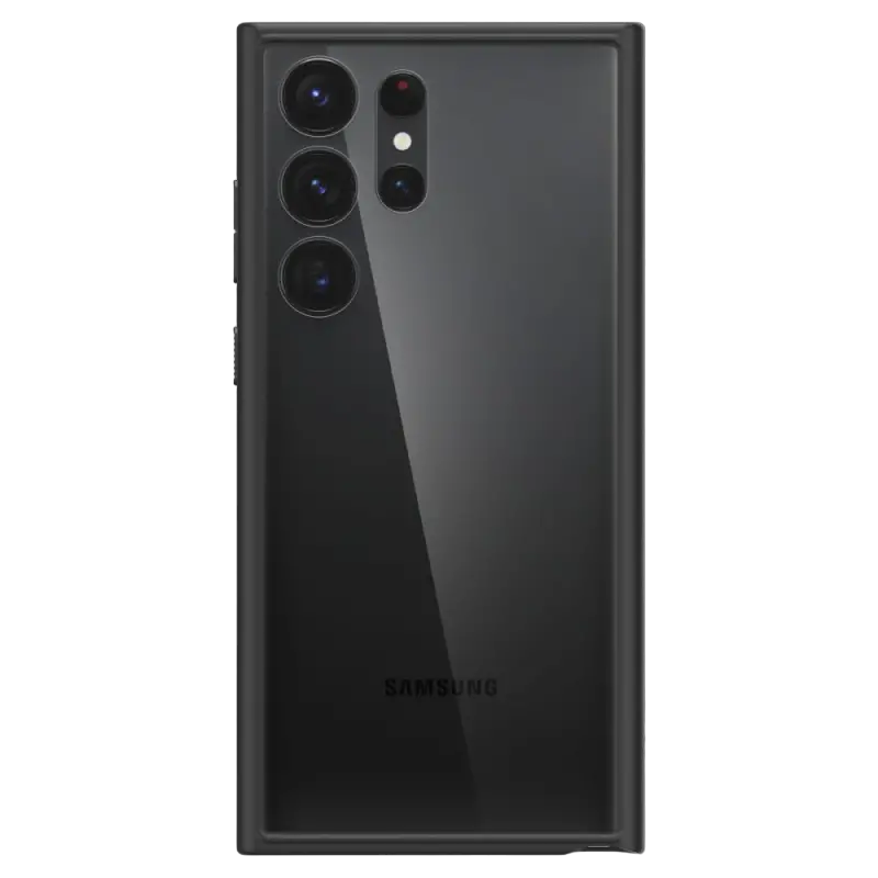 Husă Spigen Samsung S23 Ultra, Ultra Hybrid, Negru mat