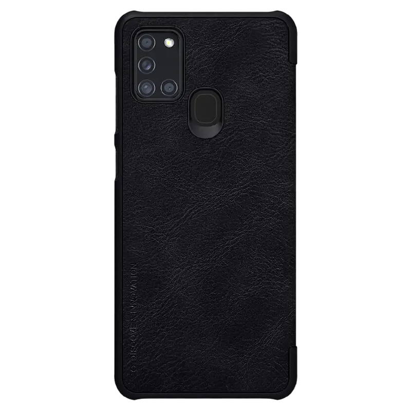 Husă tip carte Nillkin Galaxy A21s - Qin LC, Negru