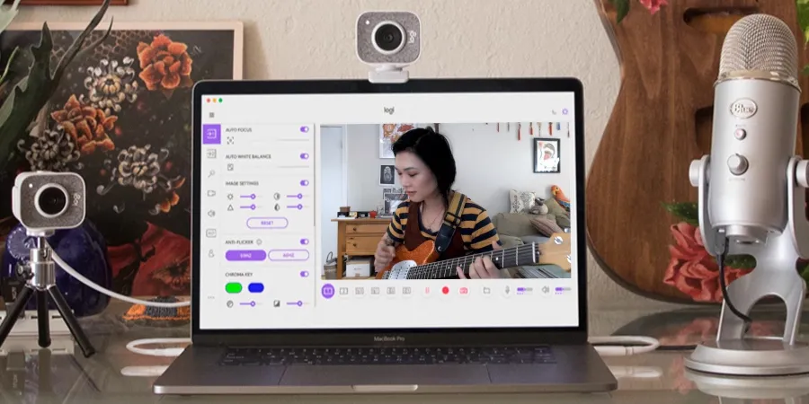 Cameră Web Logitech StreamCam, Full-HD 1080P, Negru