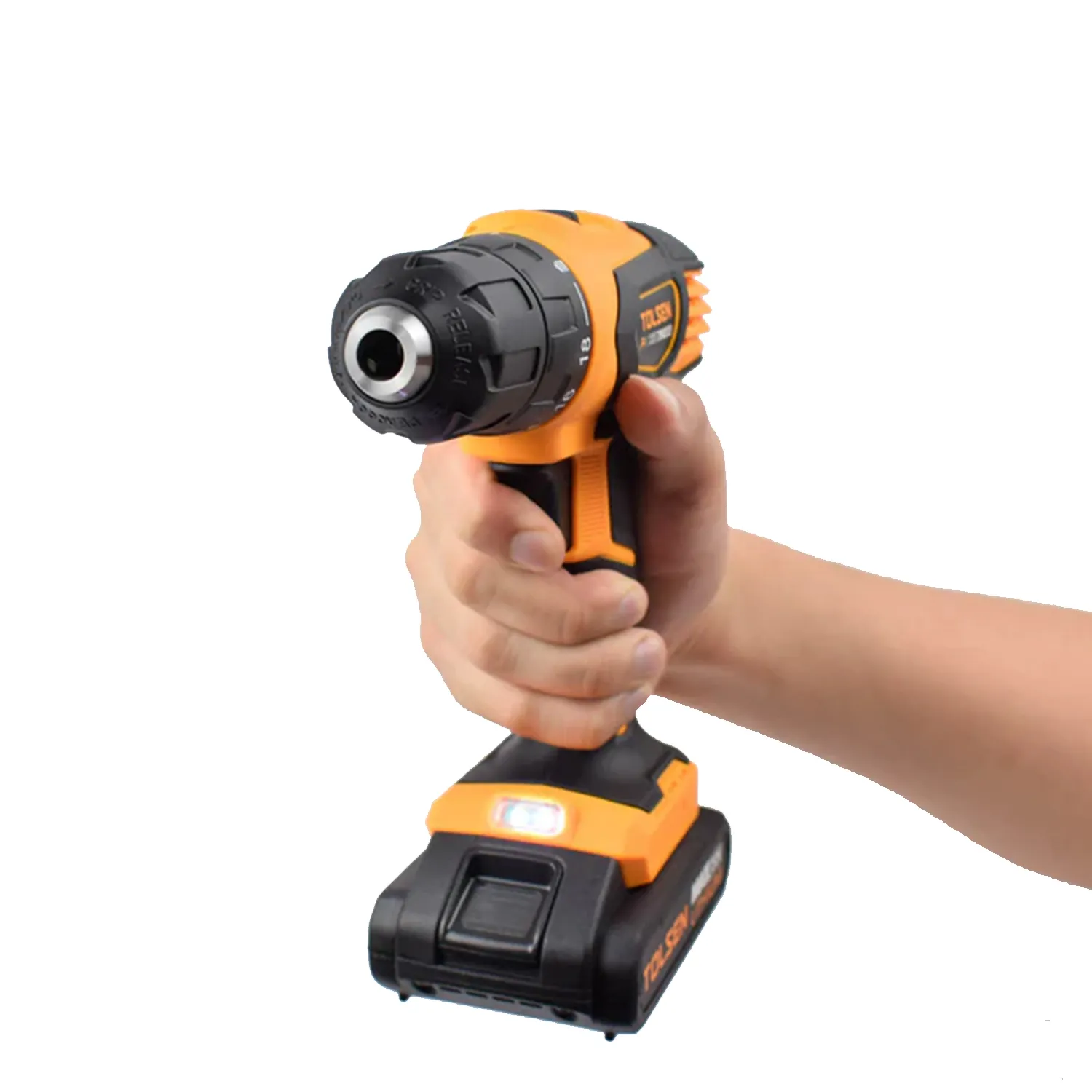 Masina de insurubat cu acumulator TOLSEN 20V| 2BSC| 38 N:m