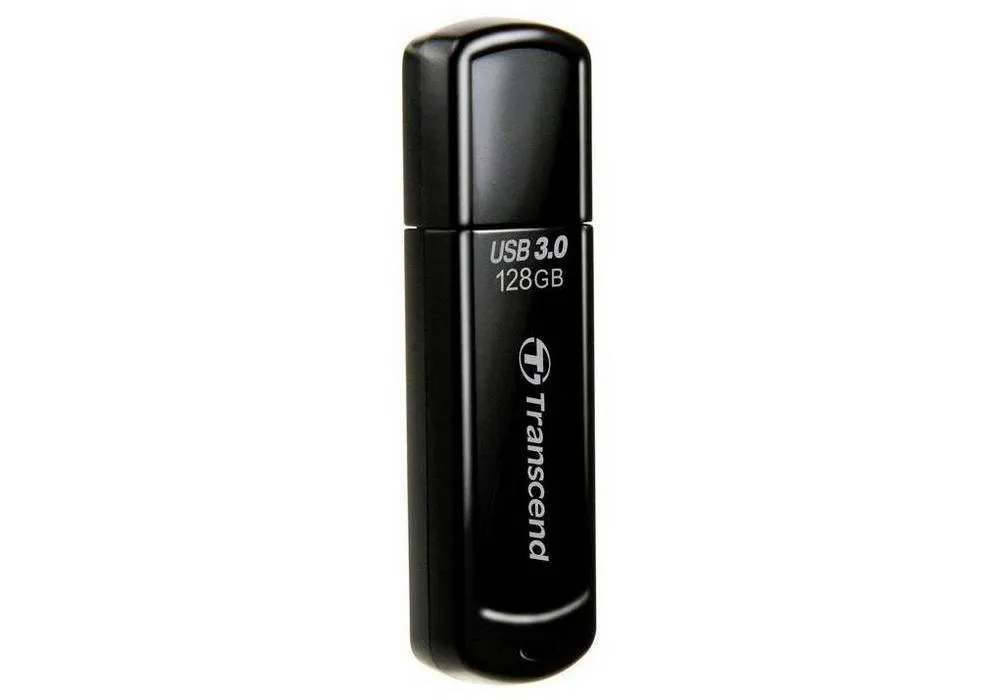 Memorie USB Transcend JetFlash 700, 128GB, Negru
