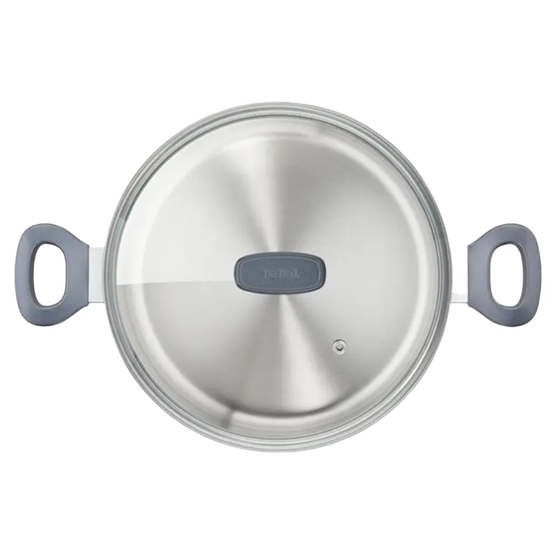 Set de vase Tefal G712S855, Oțel inoxidabil