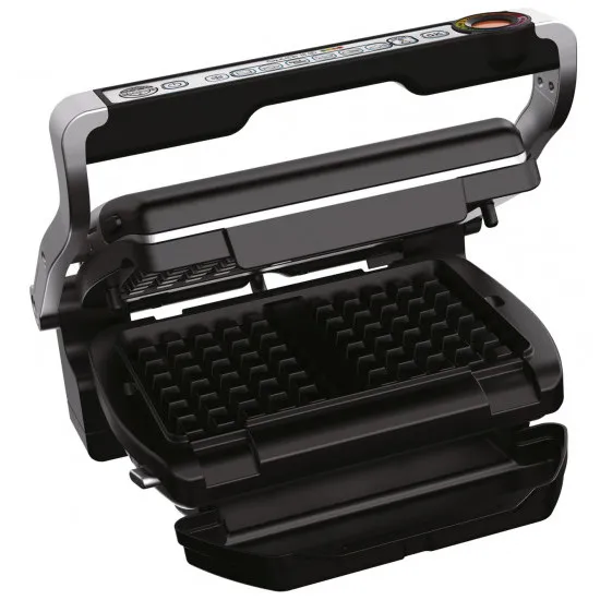 Grătar electric Tefal OptiGrill, 2000W, Argintiu