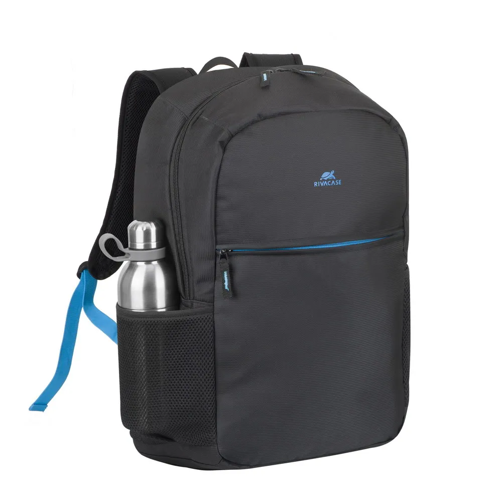 Rucsac pentru Laptop RivaCase Regent, 17.3", Polyester, Negru