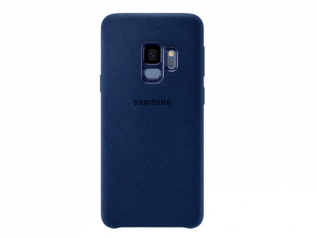 Husă Samsung Alcantara Cover for Galaxy S9, Albastru