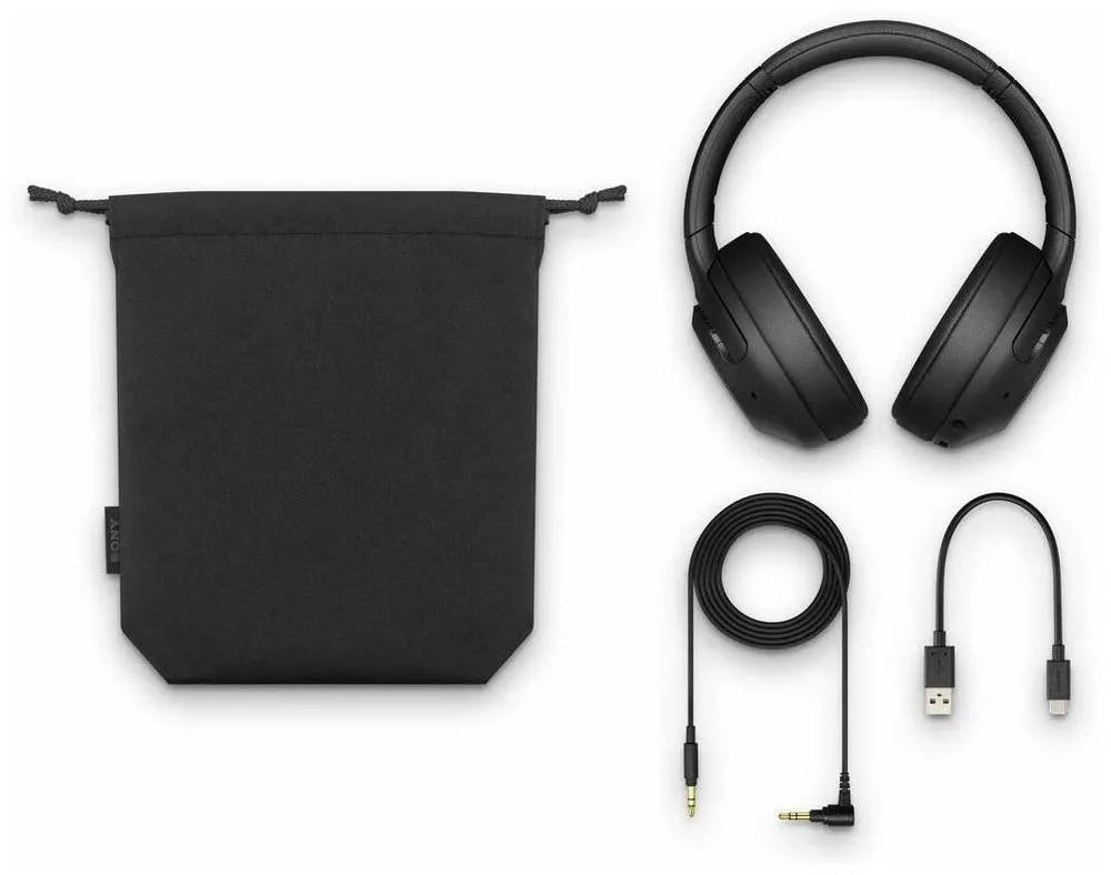 Căști SONY WH-XB900N, Negru