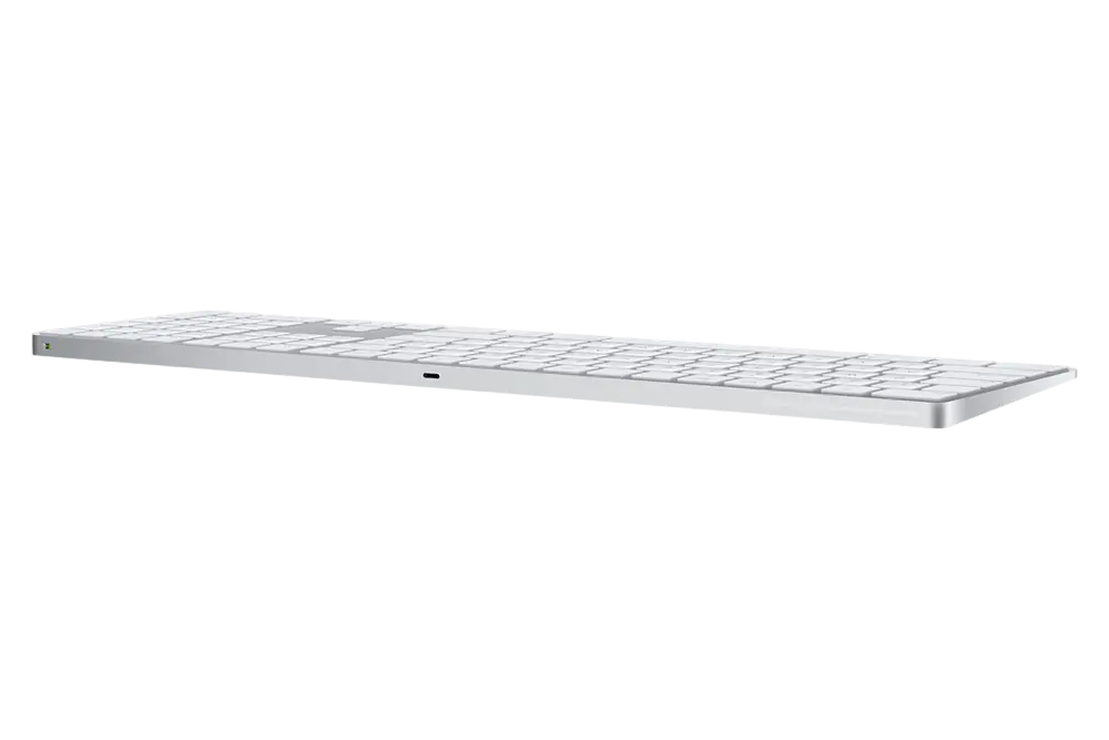 Tastatură Apple Magic Keyboard with Numeric Keypad, Fără fir, Alb