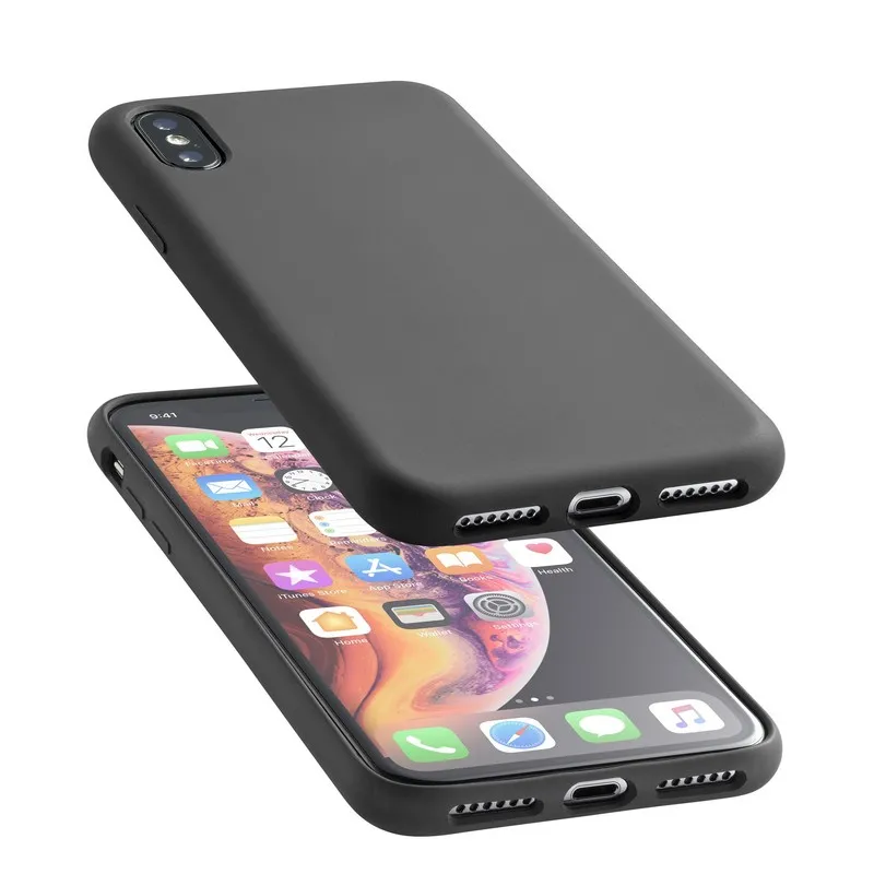 Husă Cellularline iPhone XS Max - Case, Negru