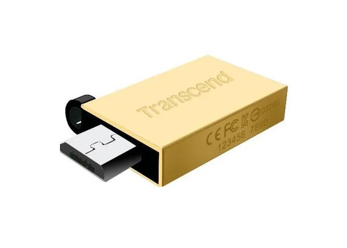 Memorie USB Transcend JetFlash 380, 8GB, Auriu