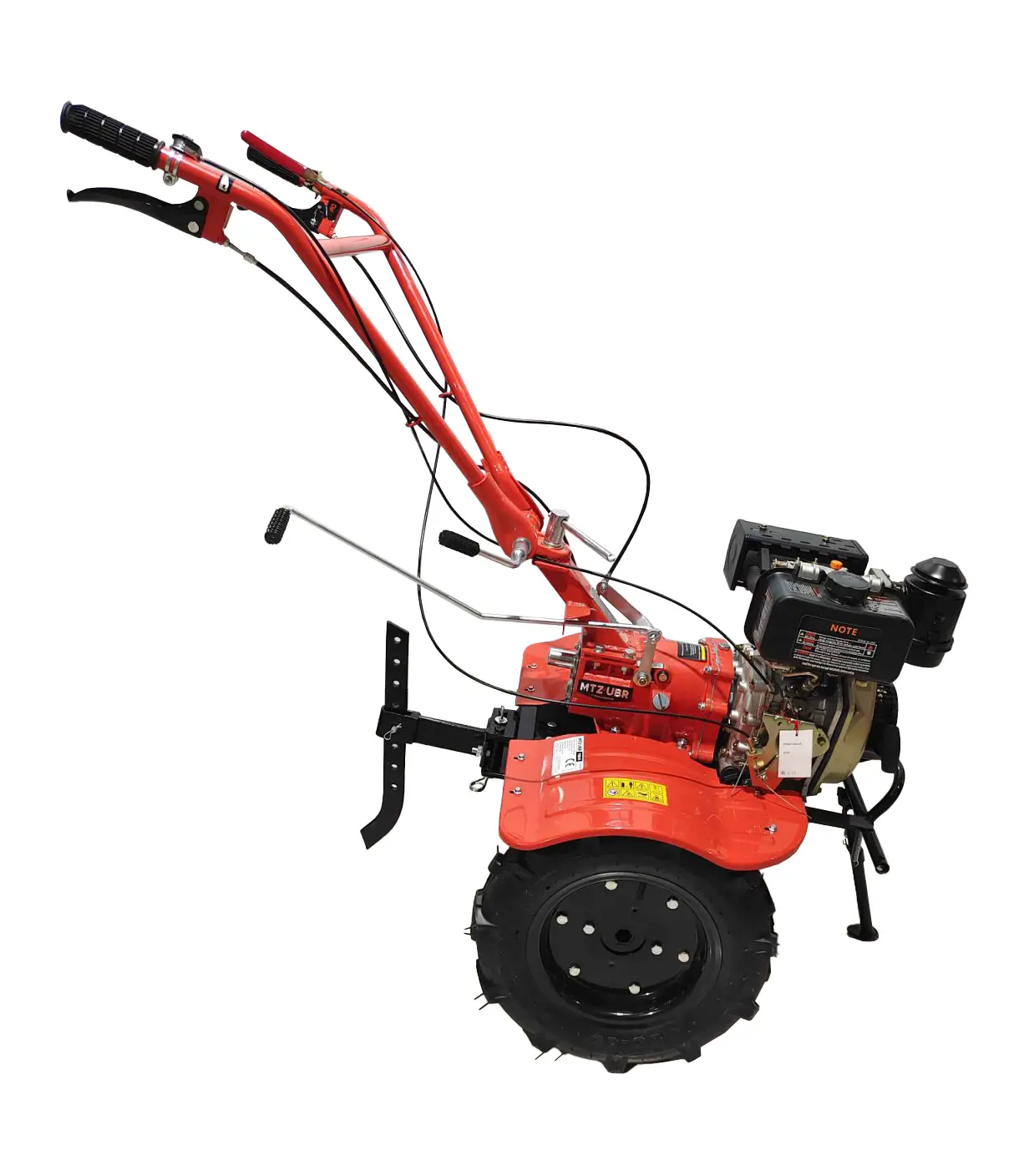 Motocultor motorină TechnoWorker 100 D + freză