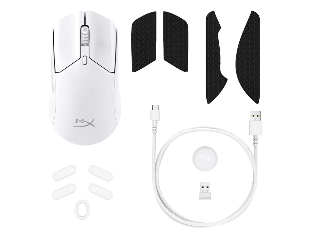 Gaming Mouse HyperX Pulsefire Haste 2 Wireless, Alb