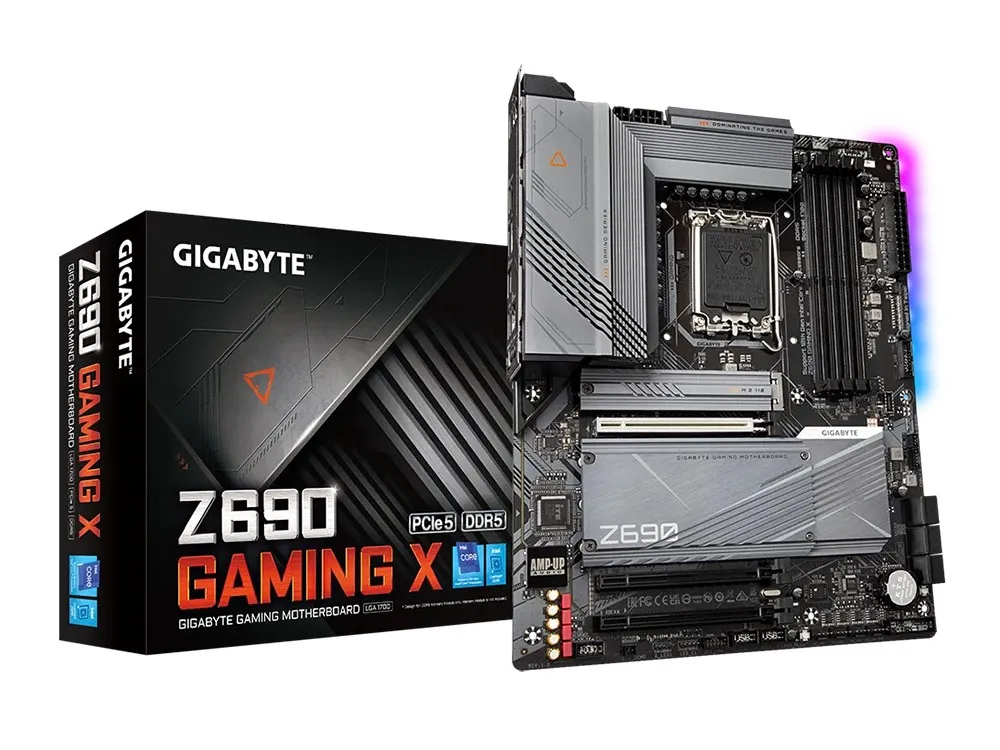 Placă de bază Gigabyte Z690 GAMING X, LGA1700, Intel Z690, ATX