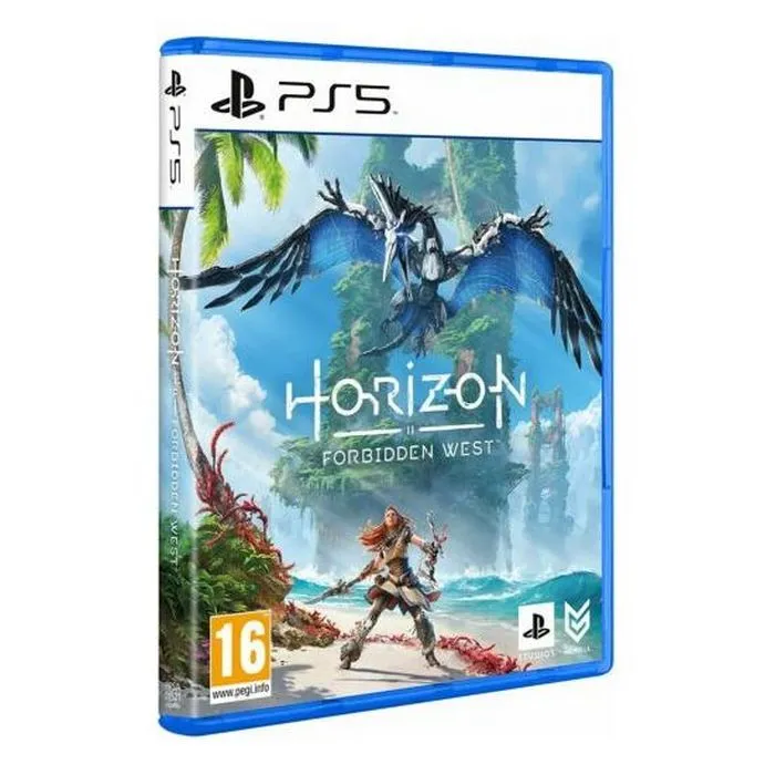 Consolă de jocuri SONY PlayStation 5, Alb, "Horizon Forbidden West", "Fifa 23" (Voucher)