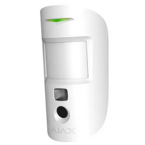 Detector de mișcare Ajax MotionCam, Alb