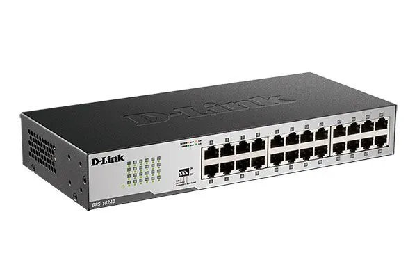 Switch de rețea D-Link DGS-1024D, 24x 10/100/1000 Mbps